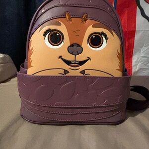 Purple Kids Animal Backpack